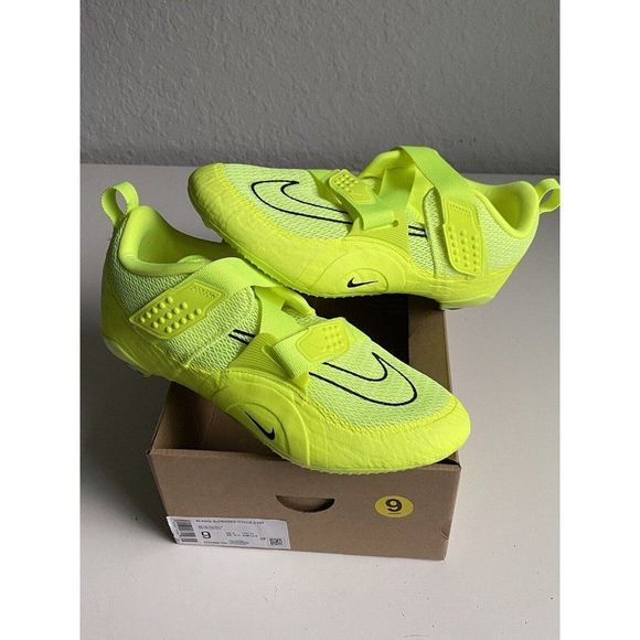 Nike Other - Nike Superrep Cycle 2 NN Men's Size 9 Volt Black-White DH3396-700 NEW